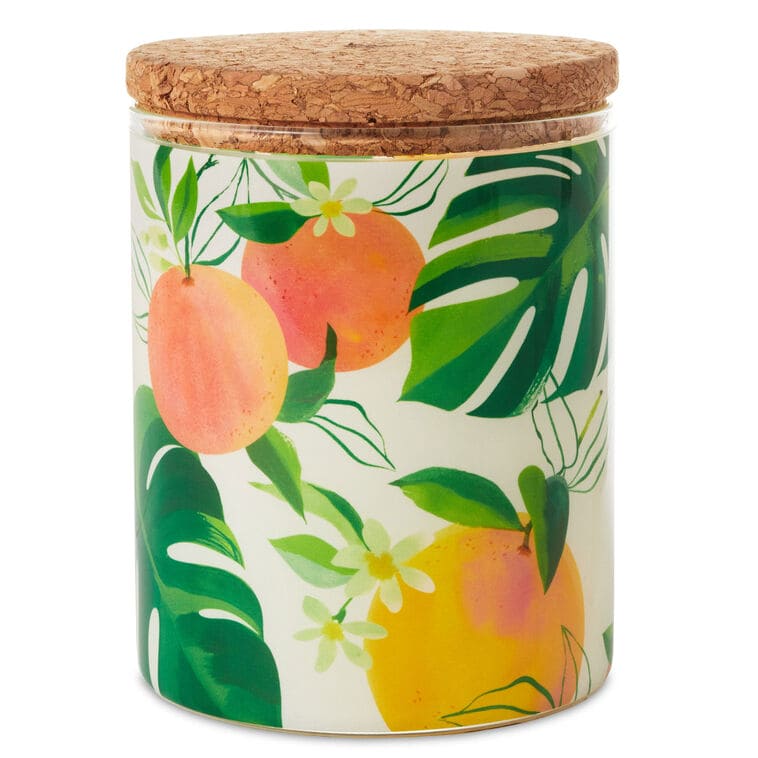 Mandarin Orange and Grapefruit Scented 2-Wick Jar Candle, 14.5 oz.