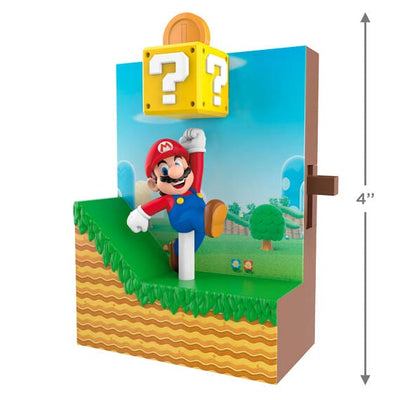 Nintendo Super Mario™ Collecting Coins Ornament With Sound and Motion