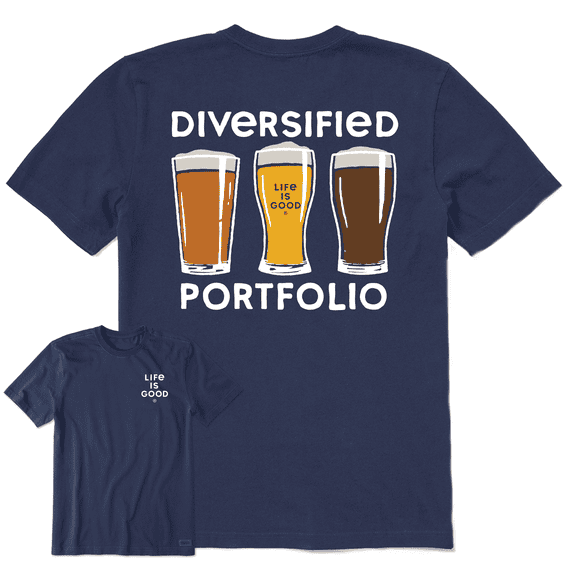 Diversified Portfolio Beer Short Sleeve Tee Men&