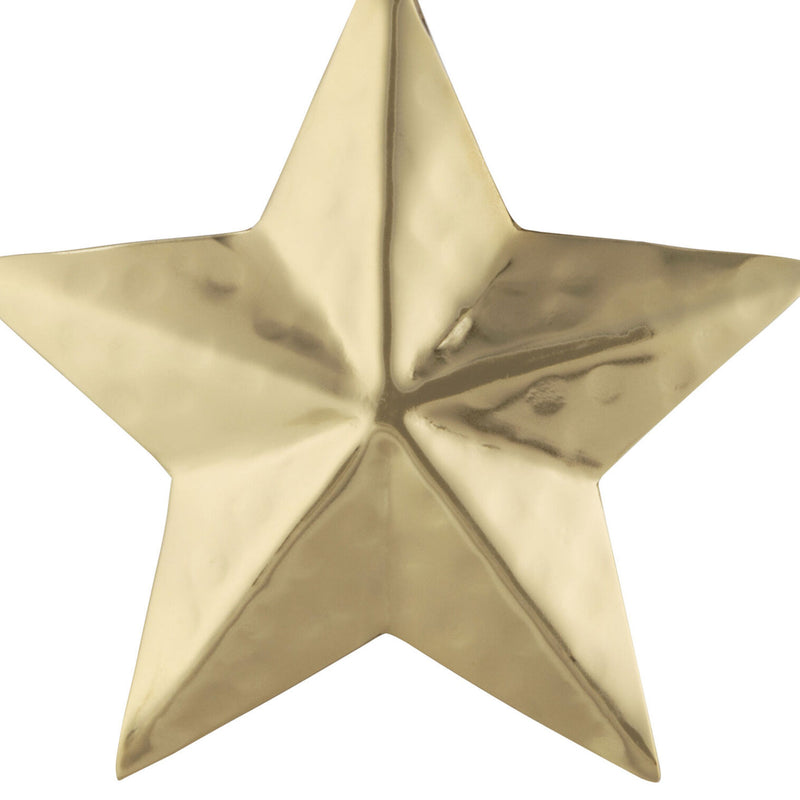 Signature Gold Star Metal Hallmark Ornament