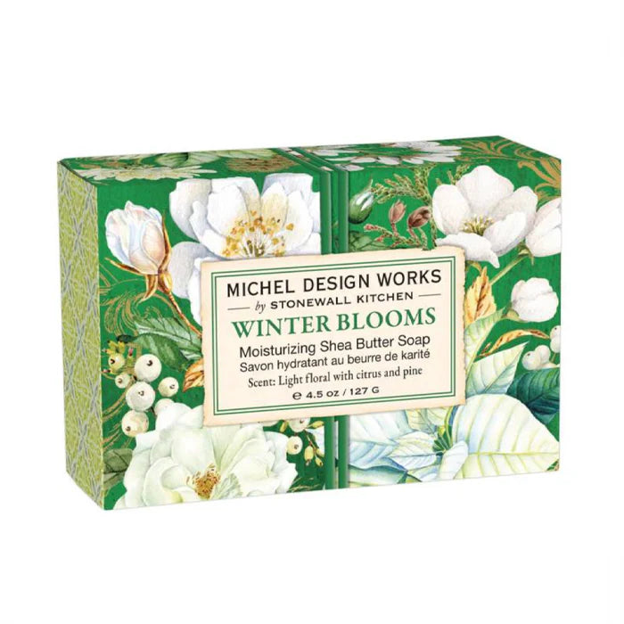 Winter Blooms Boxed Single Soap