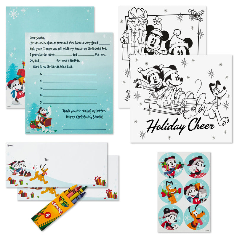 Disney Mickey Mouse Letters to Santa Crayola® Coloring Kit