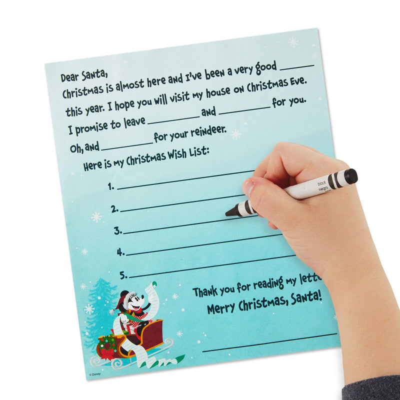 Disney Mickey Mouse Letters to Santa Crayola® Coloring Kit