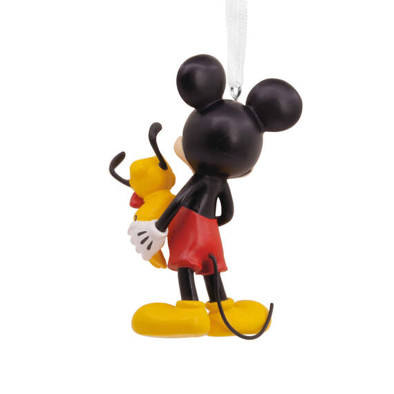 Disney Mickey Mouse Holding Puppy Ornament