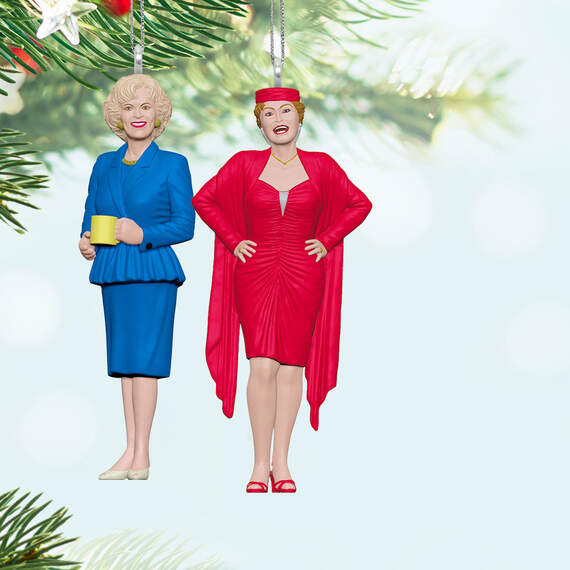 Mini The Golden Girls Ornaments, Set of 4