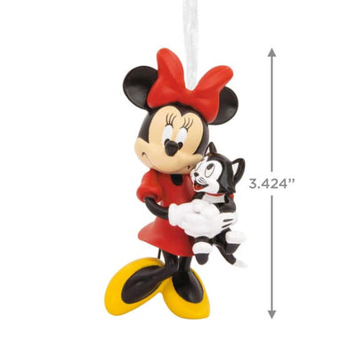 Disney Minnie Mouse Holding Kitten Ornament