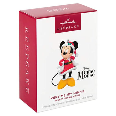 Disney Minnie Mouse Very Merry Minnie Ornament