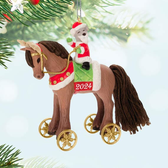 A Pony for Christmas 2024 Ornament