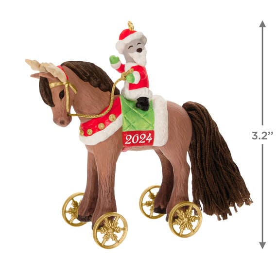 A Pony for Christmas 2024 Ornament