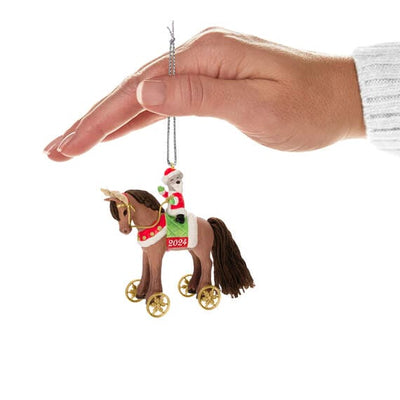 A Pony for Christmas 2024 Ornament