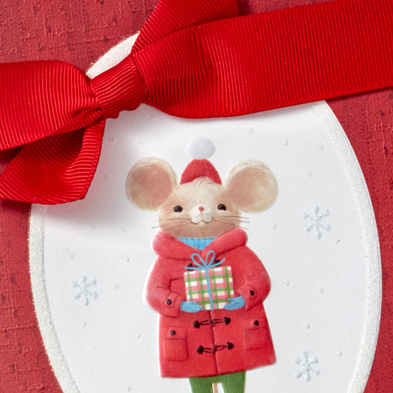 Sweet Holiday Mouse Boxed Christmas Cards, Pack of 12