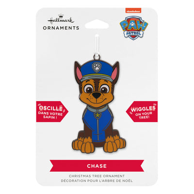 Paw Patrol™ Chase Moving Metal Hallmark Ornament