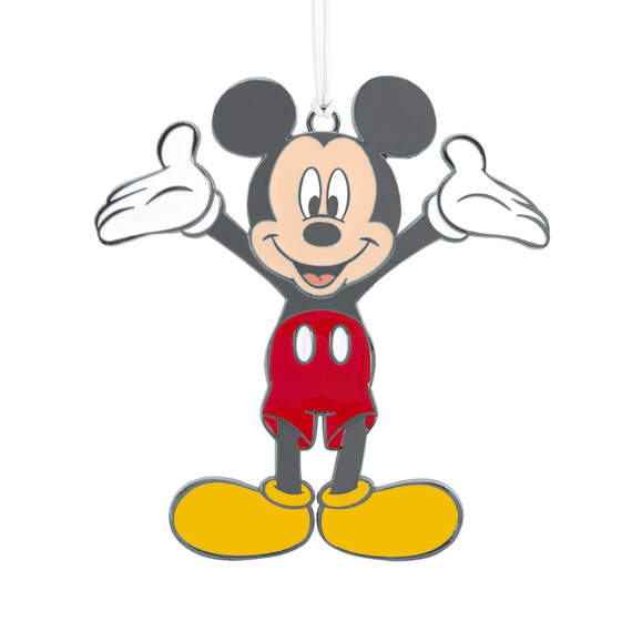 Disney Mickey Mouse Moving Metal Ornament