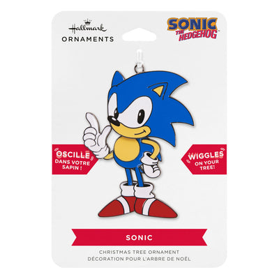 Sonic the Hedgehog™ Moving Metal Hallmark Ornament