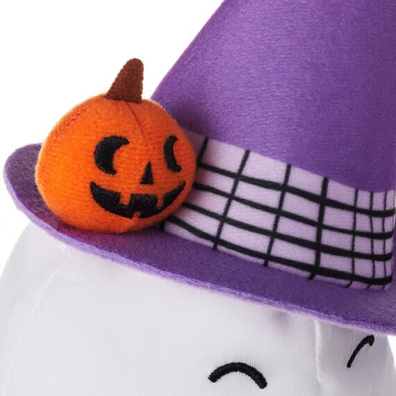 Gliding Ghost Halloween Plush With Sound and Motion, 14"