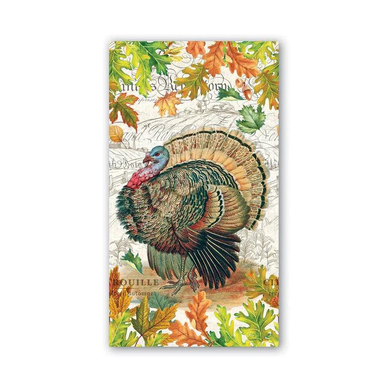 Hostess Napkin - Fall Harvest Turkey