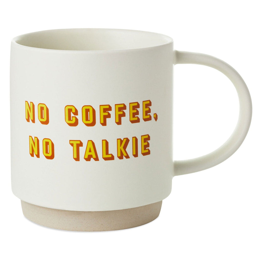 No Coffee, No Talkie Mug