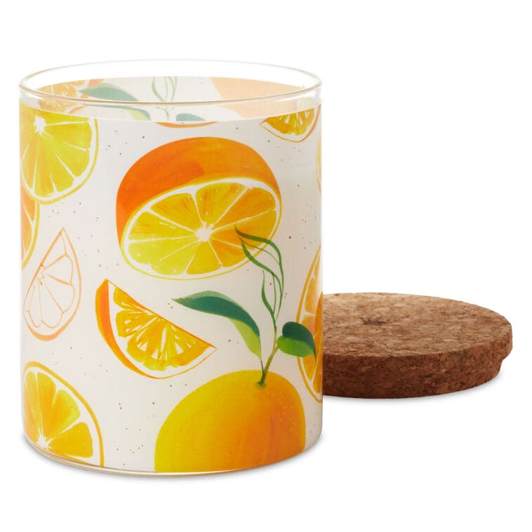 Orange and Vanilla Bean Scented 2-Wick Jar Candle, 14.5