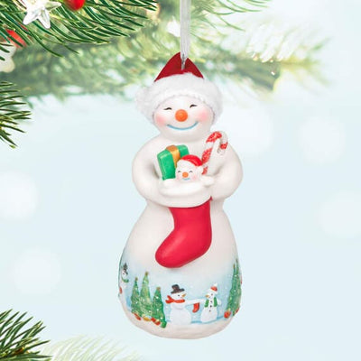 Snowtop Lodge Noelle T. Klaus Porcelain Ornament