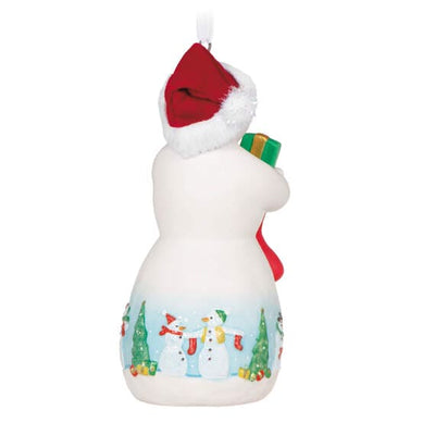 Snowtop Lodge Noelle T. Klaus Porcelain Ornament