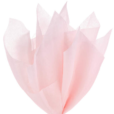 Pale Pink Tissue Paper, 8 Sheets