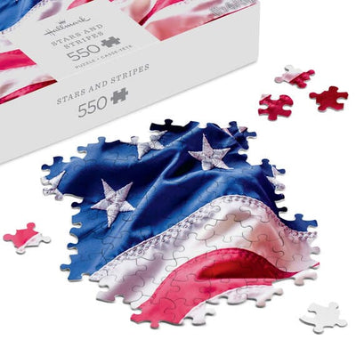 HStars and Stripes 550-Piece Jigsaw Puzzle