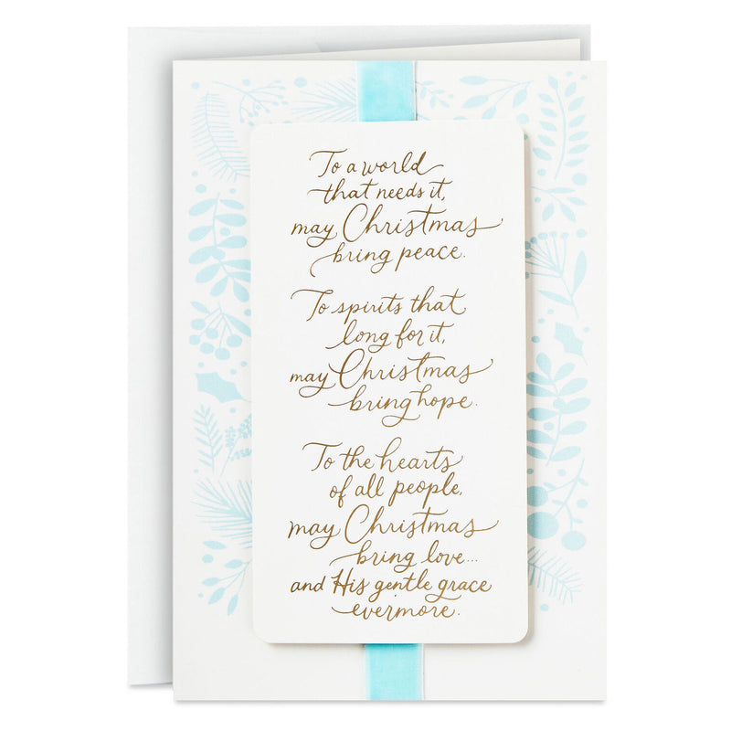 Peace to a World Boxed Christmas Cards, Pack of 12