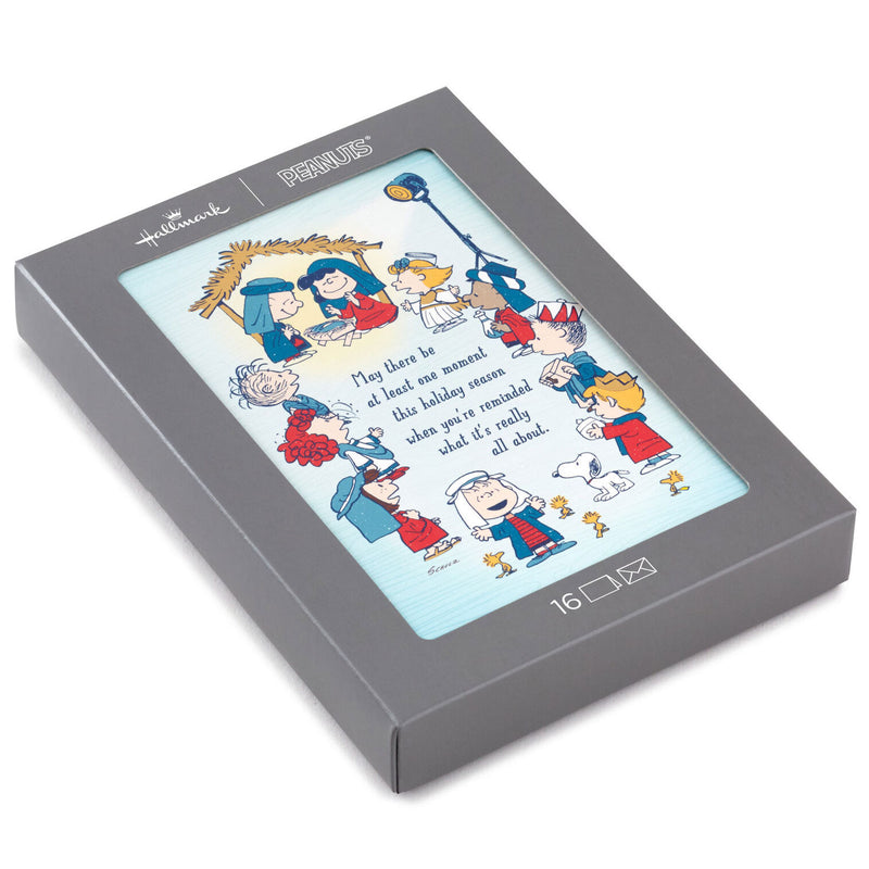 Peanuts Christmas Pageant Boxed Christmas Cards, Pack of 16