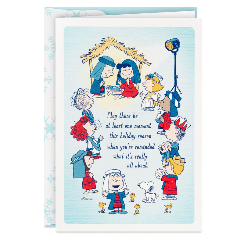 Peanuts Christmas Pageant Boxed Christmas Cards, Pack of 16