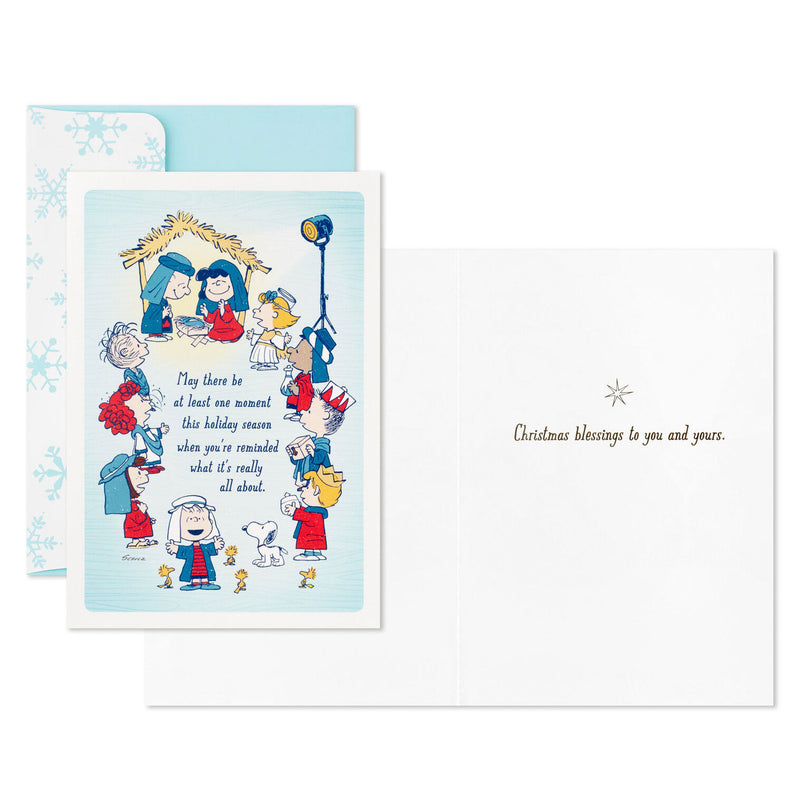 Peanuts Christmas Pageant Boxed Christmas Cards, Pack of 16