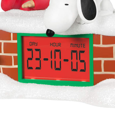 The Peanuts® Gang Countdown to Christmas Ornament With Light