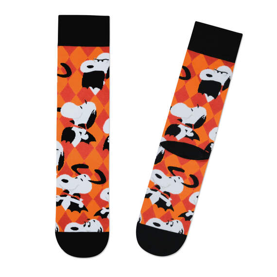 Snoopy the Vampire Beagle Novelty Crew Socks