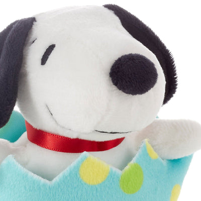 Peanuts® Zip-Along Snoopy in Egg Easter Plush, 4"