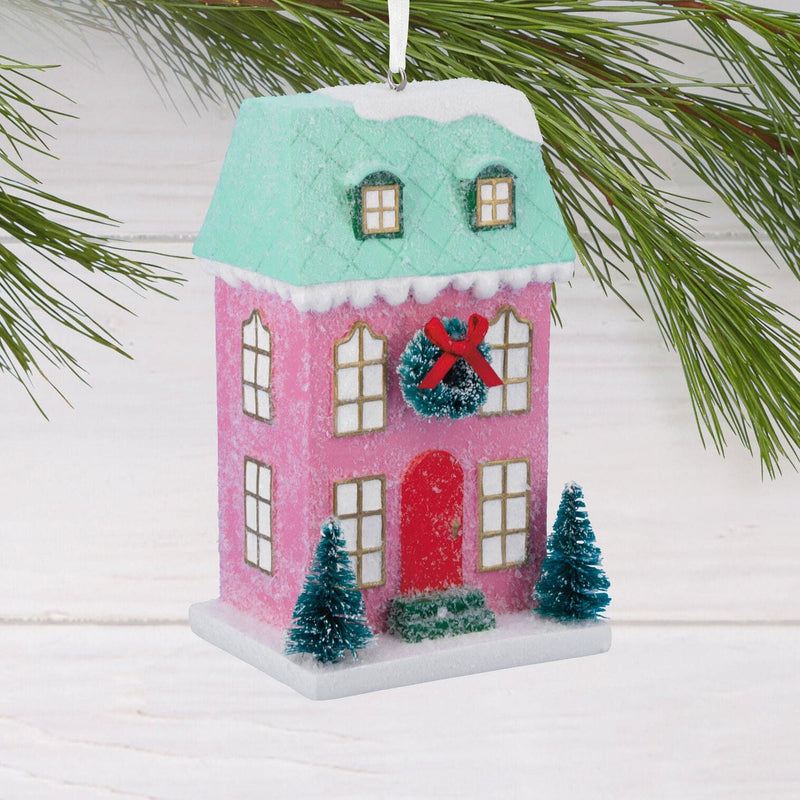 Signature Festive Row House Hallmark Ornament