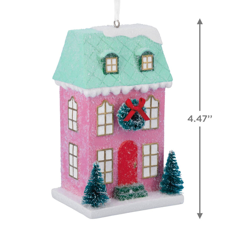 Signature Festive Row House Hallmark Ornament