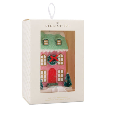 Signature Festive Row House Hallmark Ornament