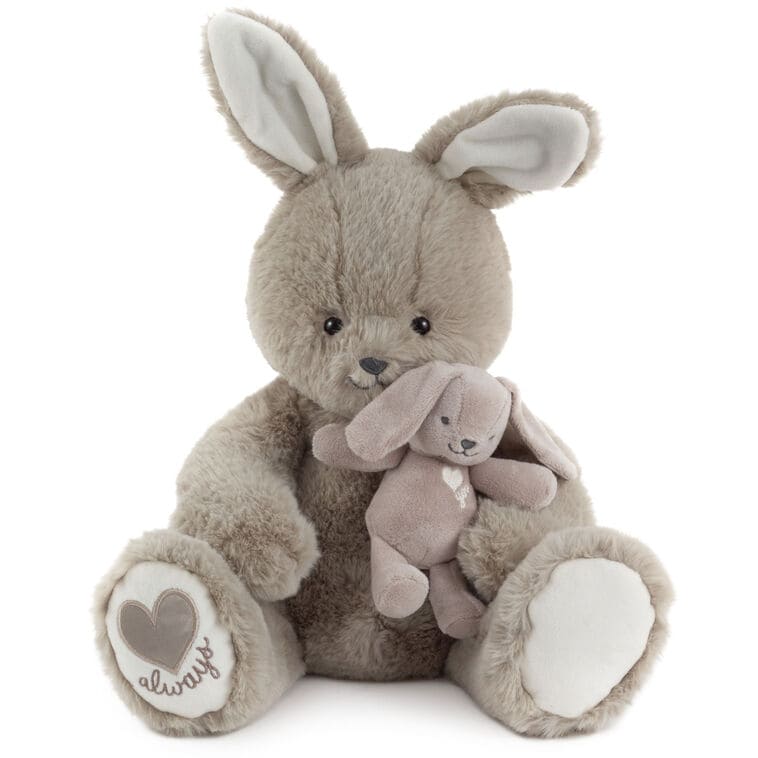 Big and Little Bunnies Plush, Set of 2