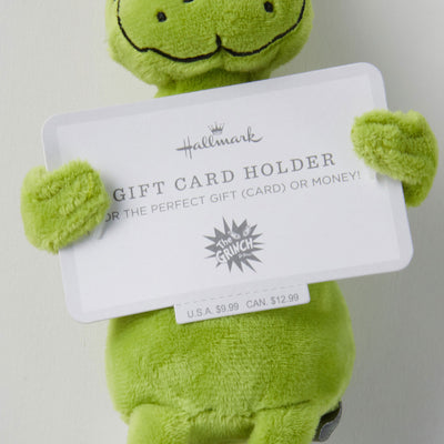 Dr. Seuss's How the Grinch Stole Christmas! Plush Grinch Gift Card Holder