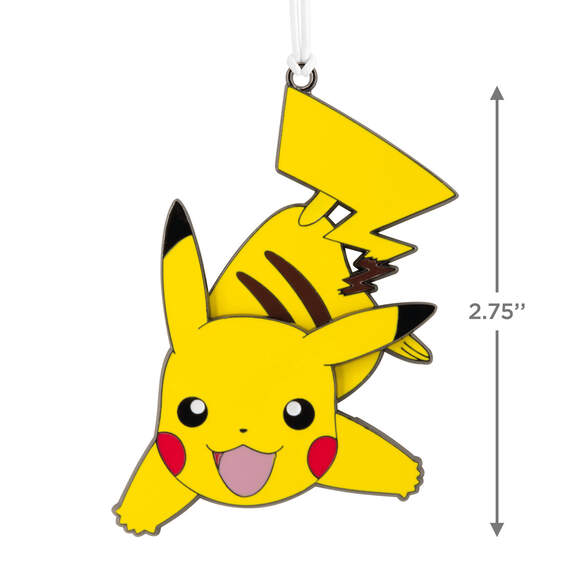 Pokémon Pikachu Moving Metal Ornament