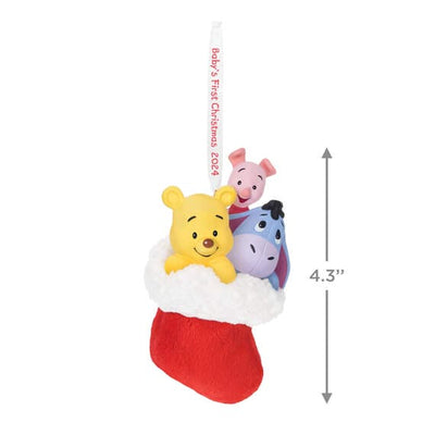 Disney Winnie the Pooh A Snuggly First Christmas 2024 Ornament