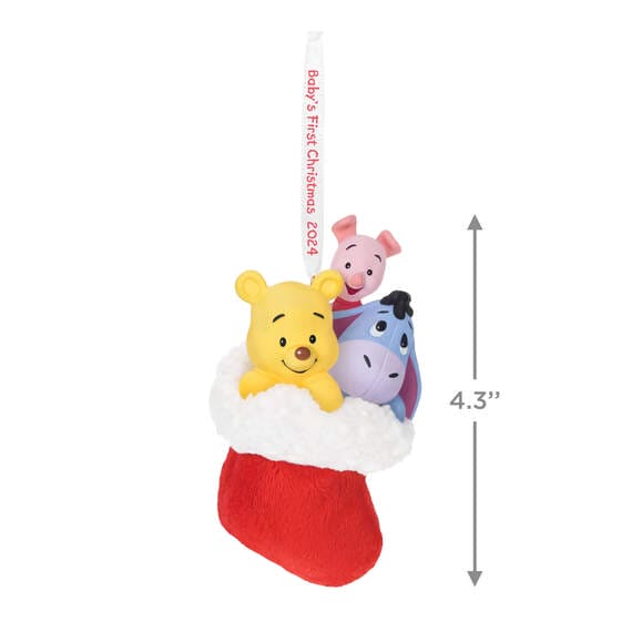 Disney Winnie the Pooh A Snuggly First Christmas 2024 Ornament