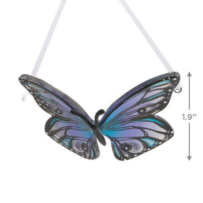 Purple and Blue Butterfly Hallmark Ornament