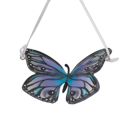 Purple and Blue Butterfly Hallmark Ornament