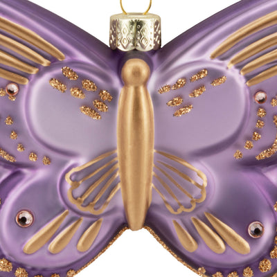 Signature Butterfly Glass Hallmark Ornament