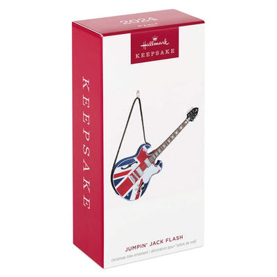 Jumpin' Jack Flash Guitar Musical Ornament