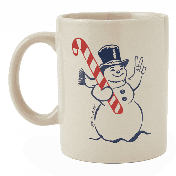 Retro Peace Snowman Jake&