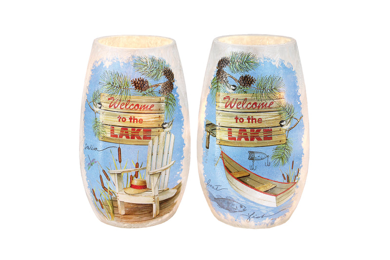 Lake Life Small Vase