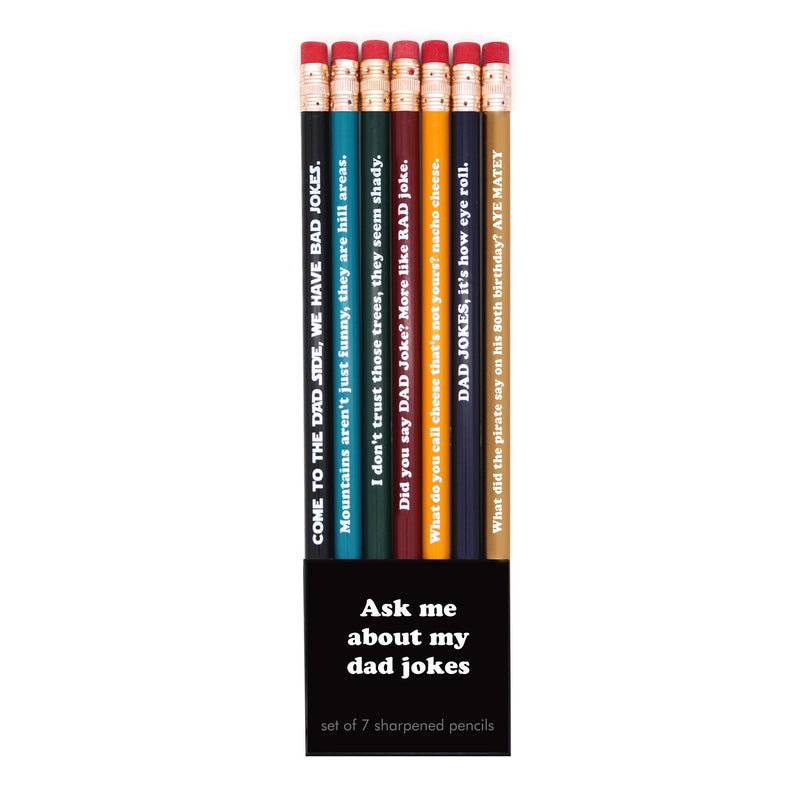 Dad Jokes Boxed Pencils