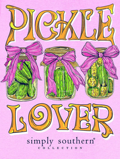 Pickle Lover Tee - Pink