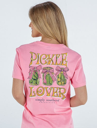 Pickle Lover Tee - Pink